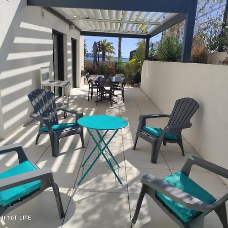 O Fil De L'Eau Bandol - App A05 - T3 Avec Jardin Et Terrasse Lägenhet Exteriör bild