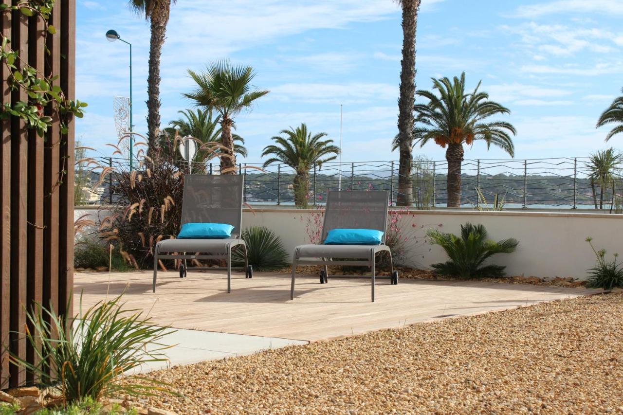 O Fil De L'Eau Bandol - App A05 - T3 Avec Jardin Et Terrasse Lägenhet Exteriör bild