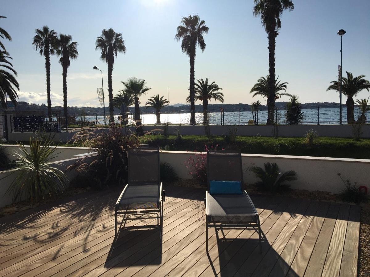 O Fil De L'Eau Bandol - App A05 - T3 Avec Jardin Et Terrasse Lägenhet Exteriör bild