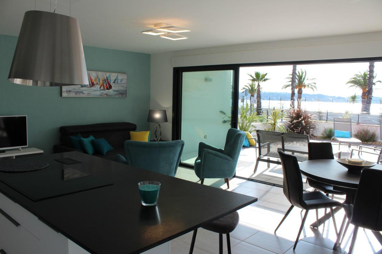 O Fil De L'Eau Bandol - App A05 - T3 Avec Jardin Et Terrasse Lägenhet Exteriör bild