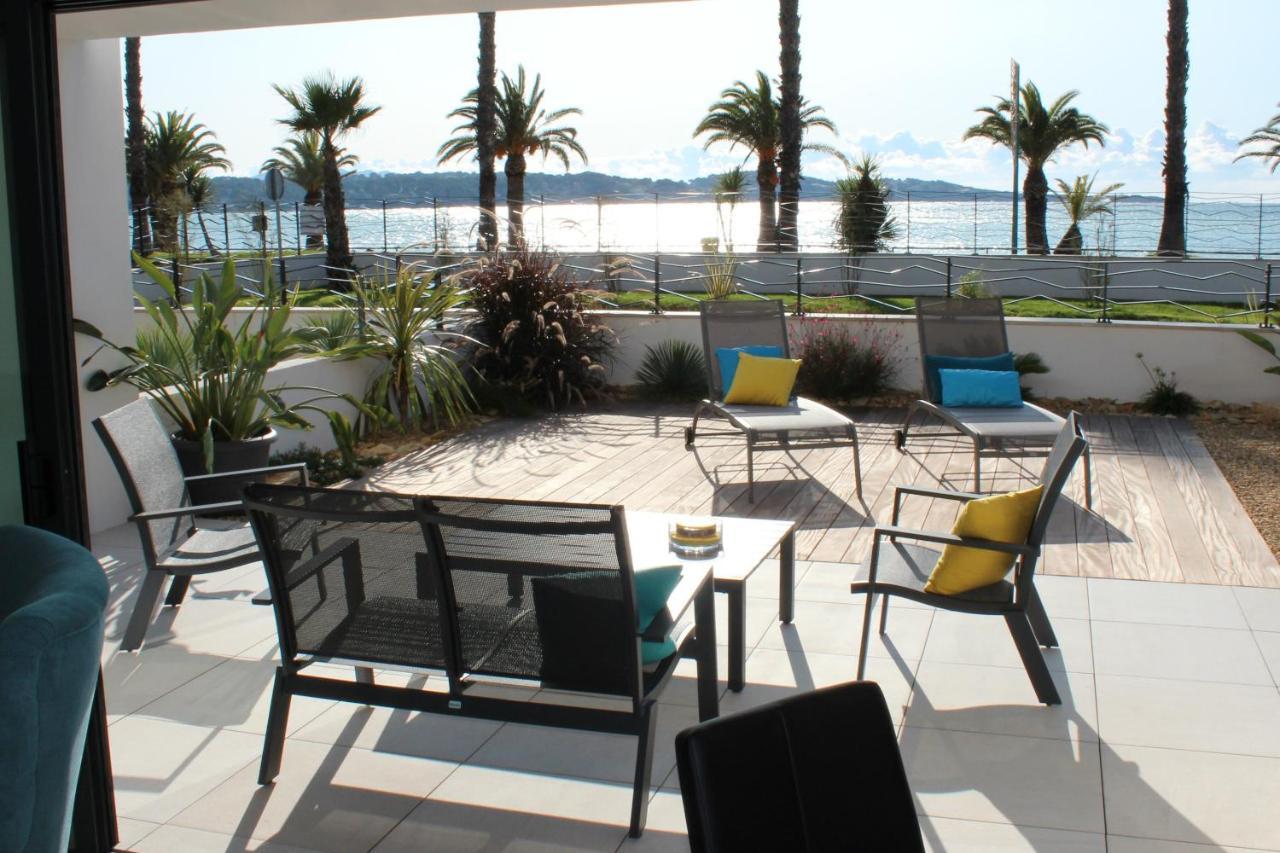 O Fil De L'Eau Bandol - App A05 - T3 Avec Jardin Et Terrasse Lägenhet Exteriör bild