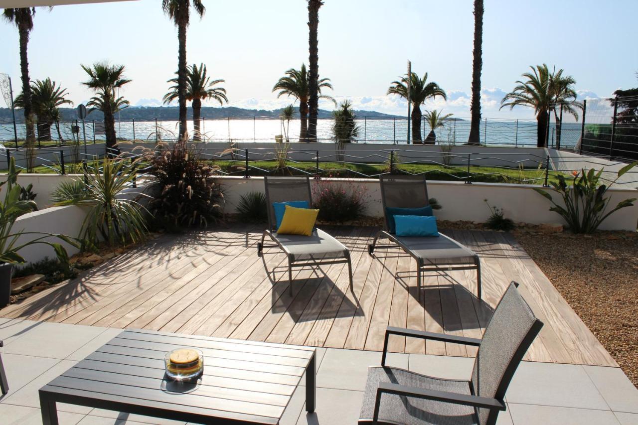 O Fil De L'Eau Bandol - App A05 - T3 Avec Jardin Et Terrasse Lägenhet Exteriör bild